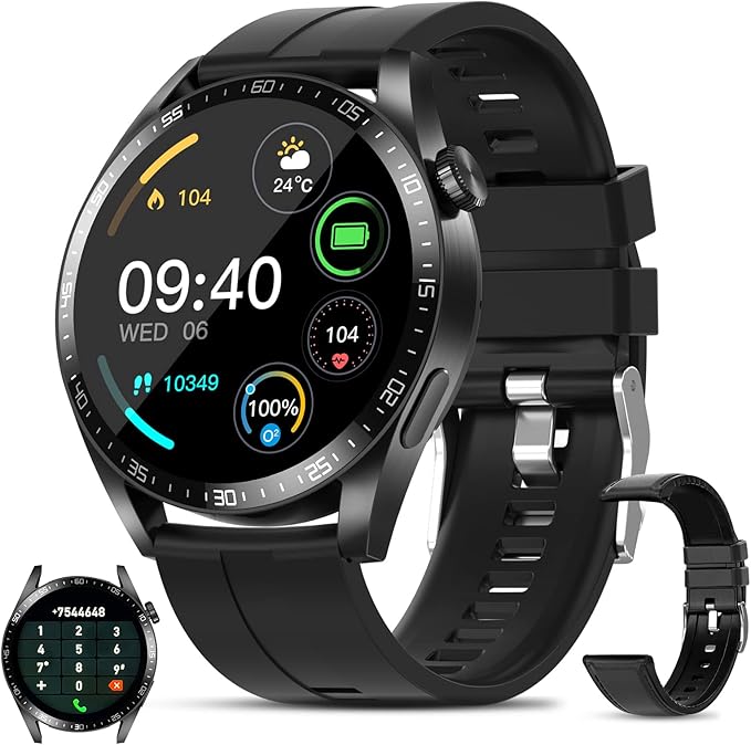 Reloj inteligente deportivo con monitor de salud