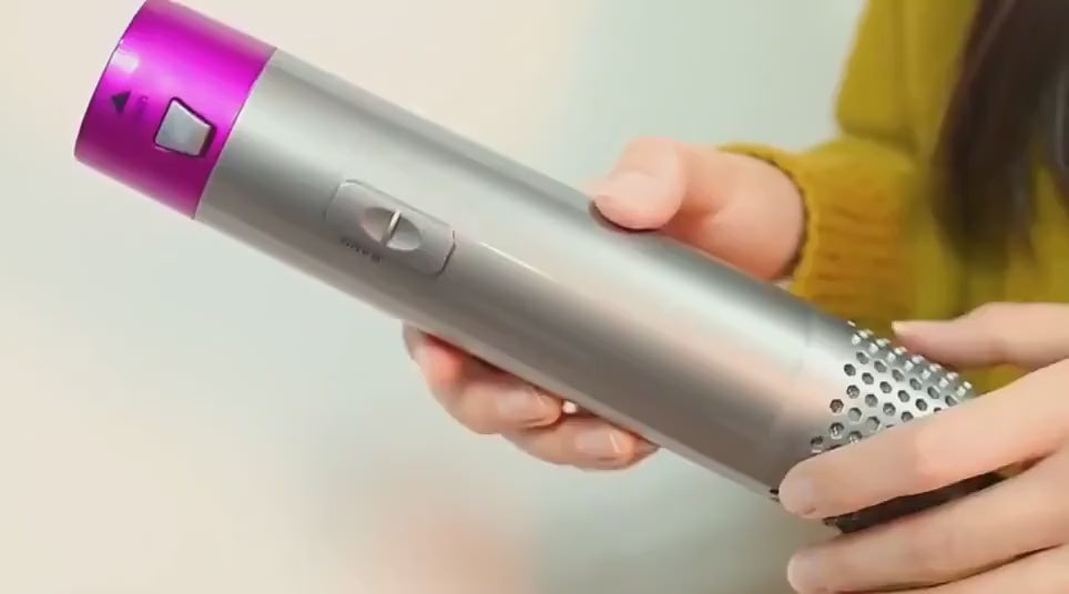 Cepillo eléctrico multifuncional 3 en 1 REMGINTON: alisa, riza y da volumen en minutos.